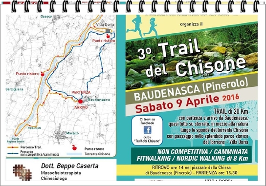 3° Trail del Chisone- Baudenasca (Pinerolo)